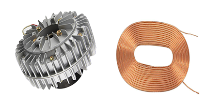 臺靈磁粉離合器上的線圈是銅絲的嗎？